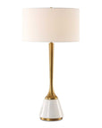 Avola - White Marble Table Lamp