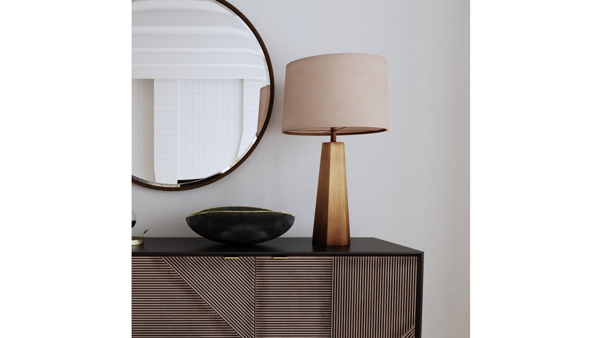 Marsham - Table Lamp - Brushed Gold