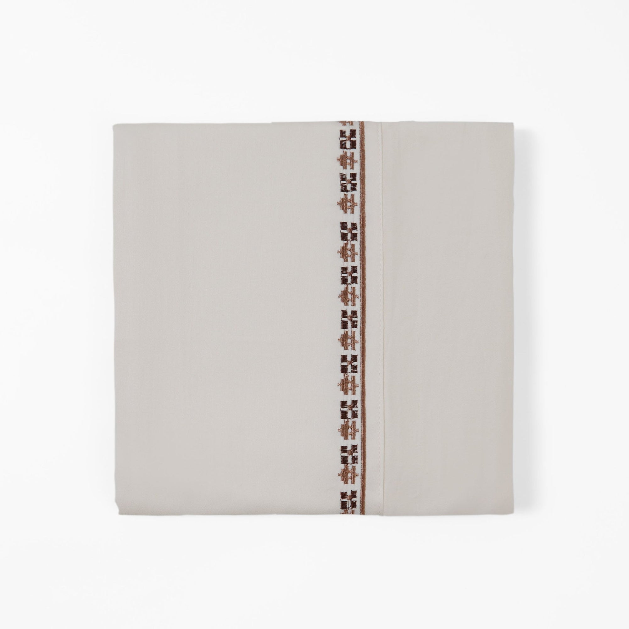 Fair Isle - King 350TC Rustic Sheet Set (Set of 4) - Cream