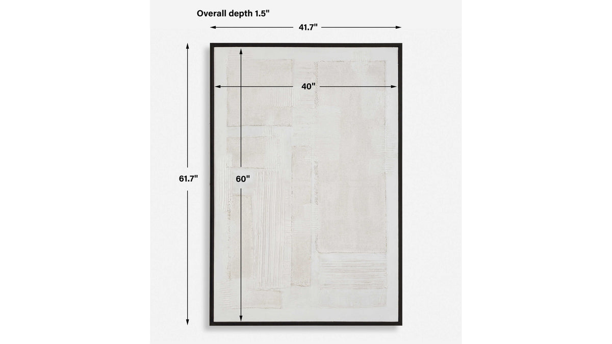 Clean - Slate Hand Painted Canvas