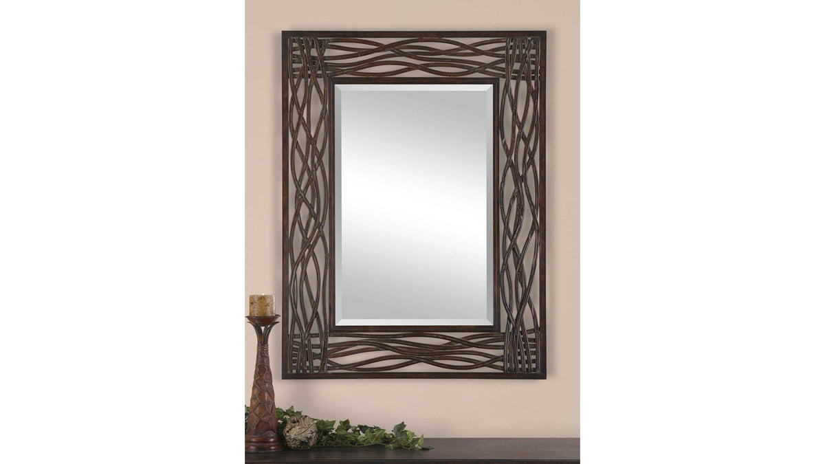 Dorigrass - Metal Mirror - Brown