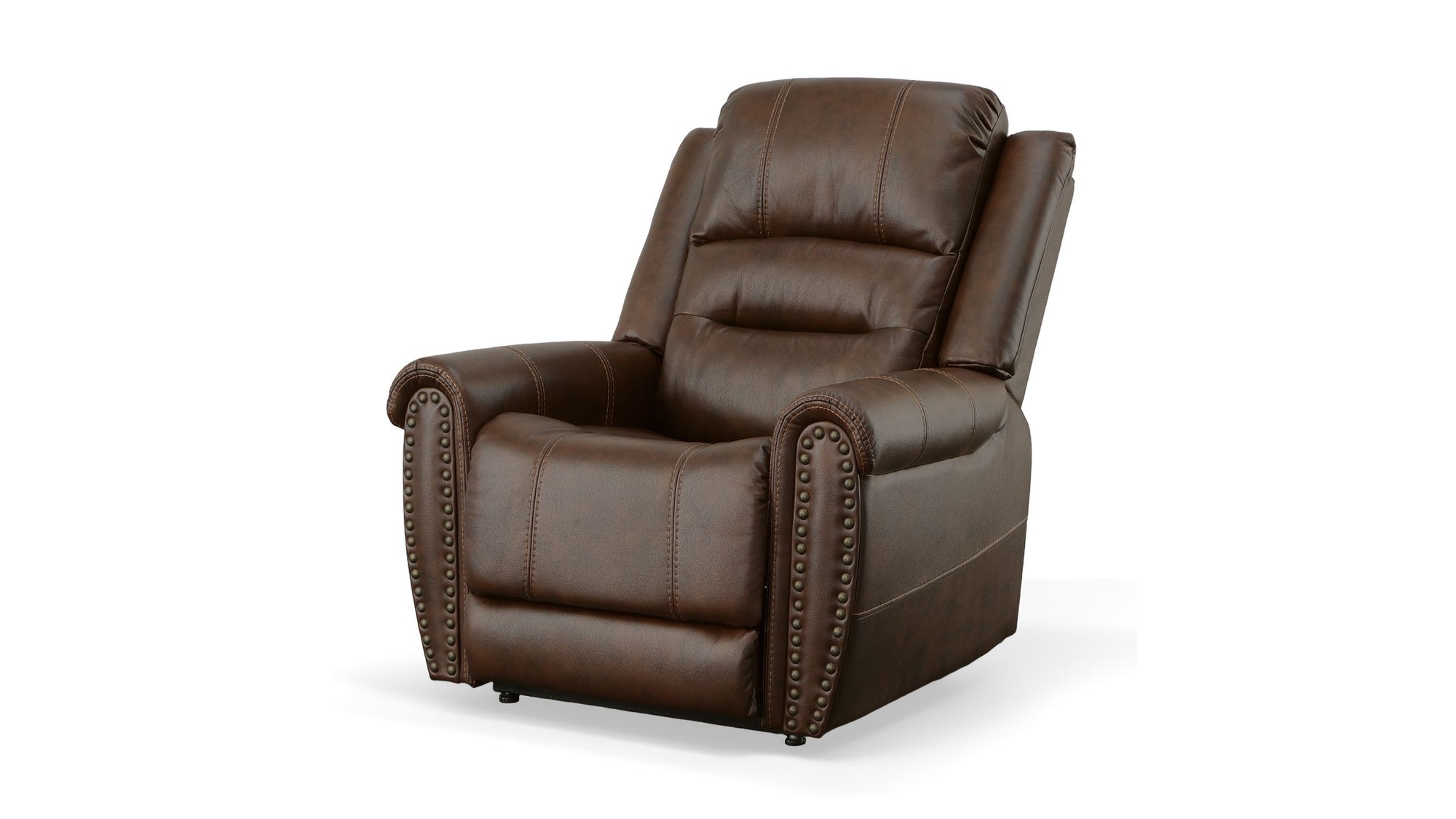 Oscar - Power Lift Recliner With Right-Hand Control & Power Headrest - Pumpernickel