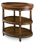 Commerce And Market - Oval Accent Table - Light Brown
