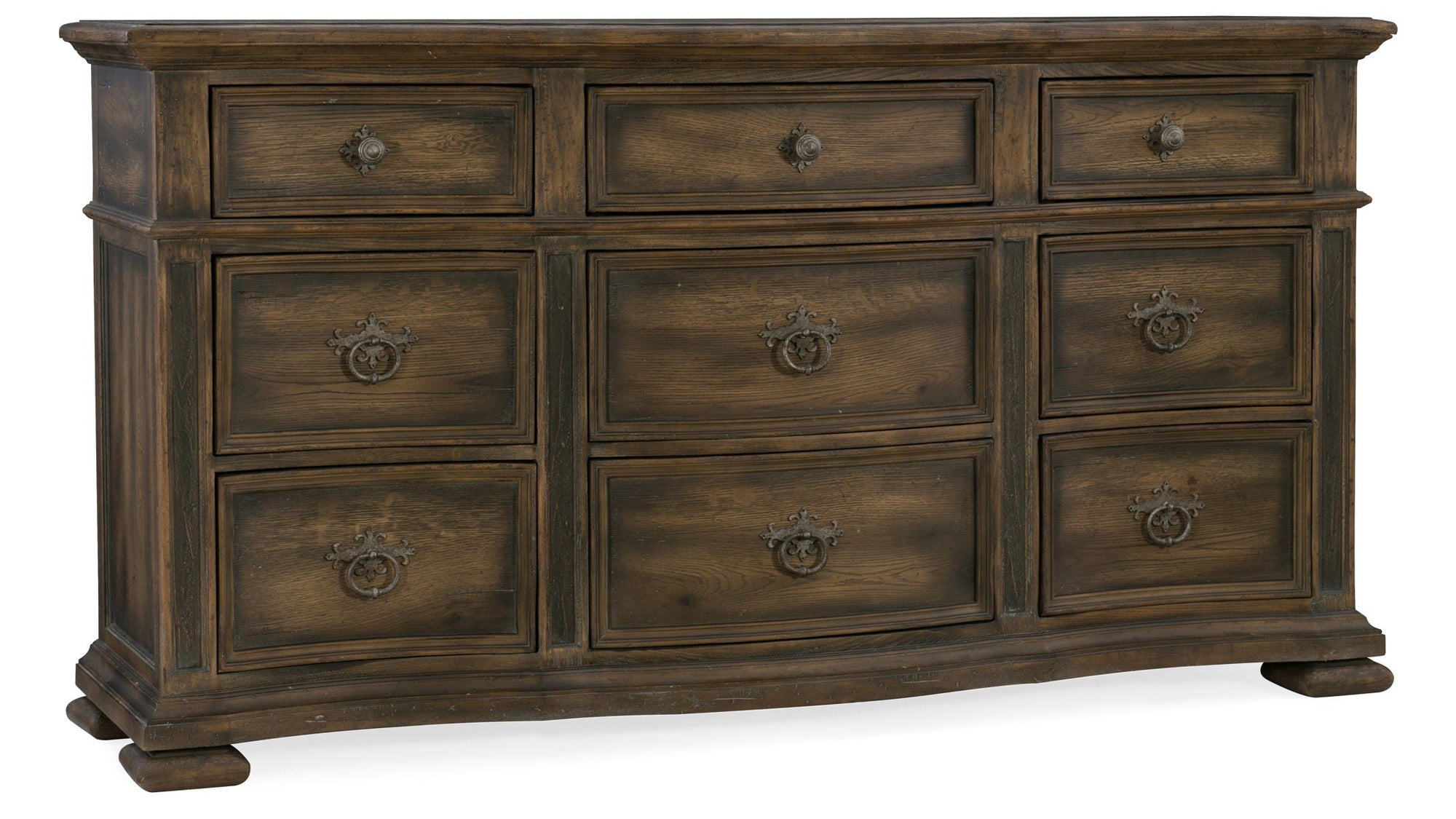 Hill Country - Williamson 9-Drawer Dresser - Dark Brown