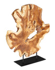 Bahati Wood - Sculpture - Natural