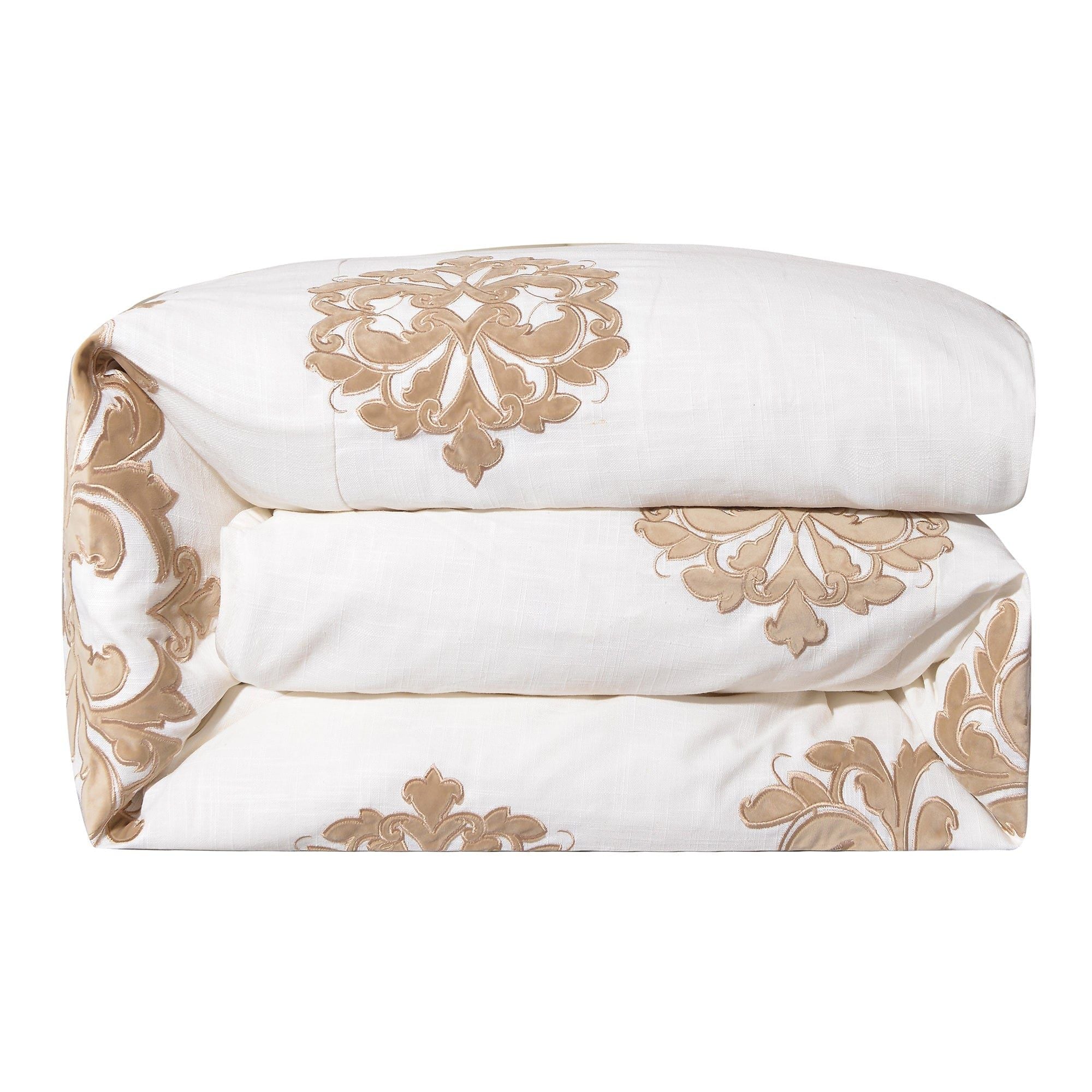 Madison - King Linen Duvet Cover - Oatmeal