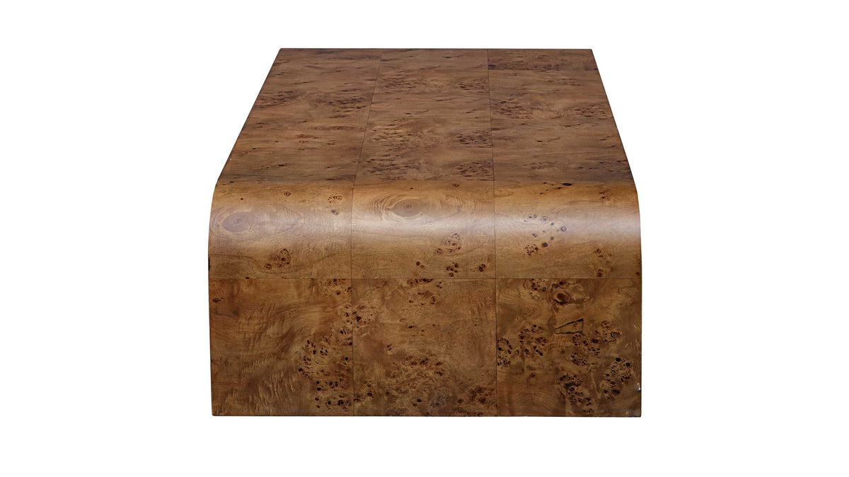 Carraway - Burl Wood Coffee Table - Woodtone