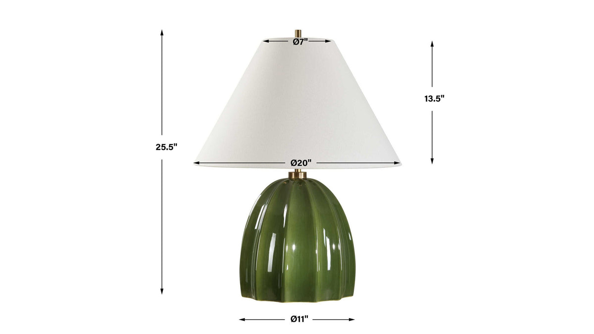 Renna - Table Lamp - Moss Green