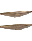 River - Run Bowls (Set of 2) - Antique Brass