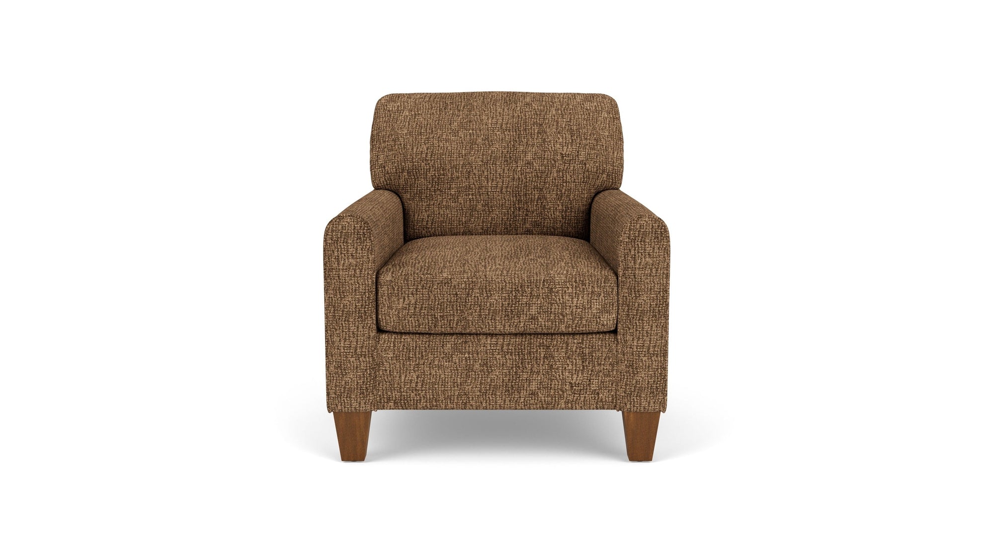 Moxy - Fabric Chair, Rounded Mailbox Arms