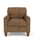 Moxy - Fabric Chair, Rounded Mailbox Arms
