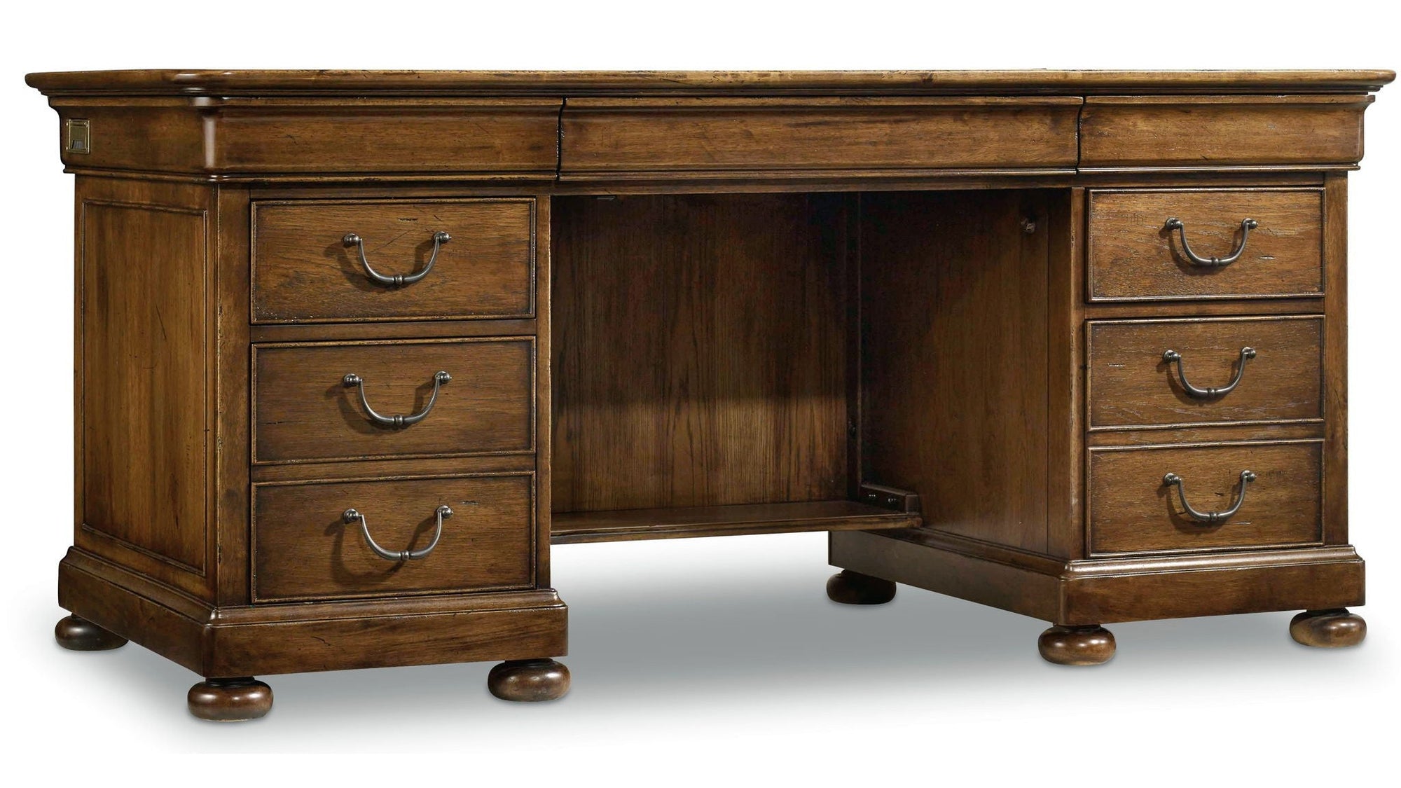 Archivist - Executive Desk - Dark Brown