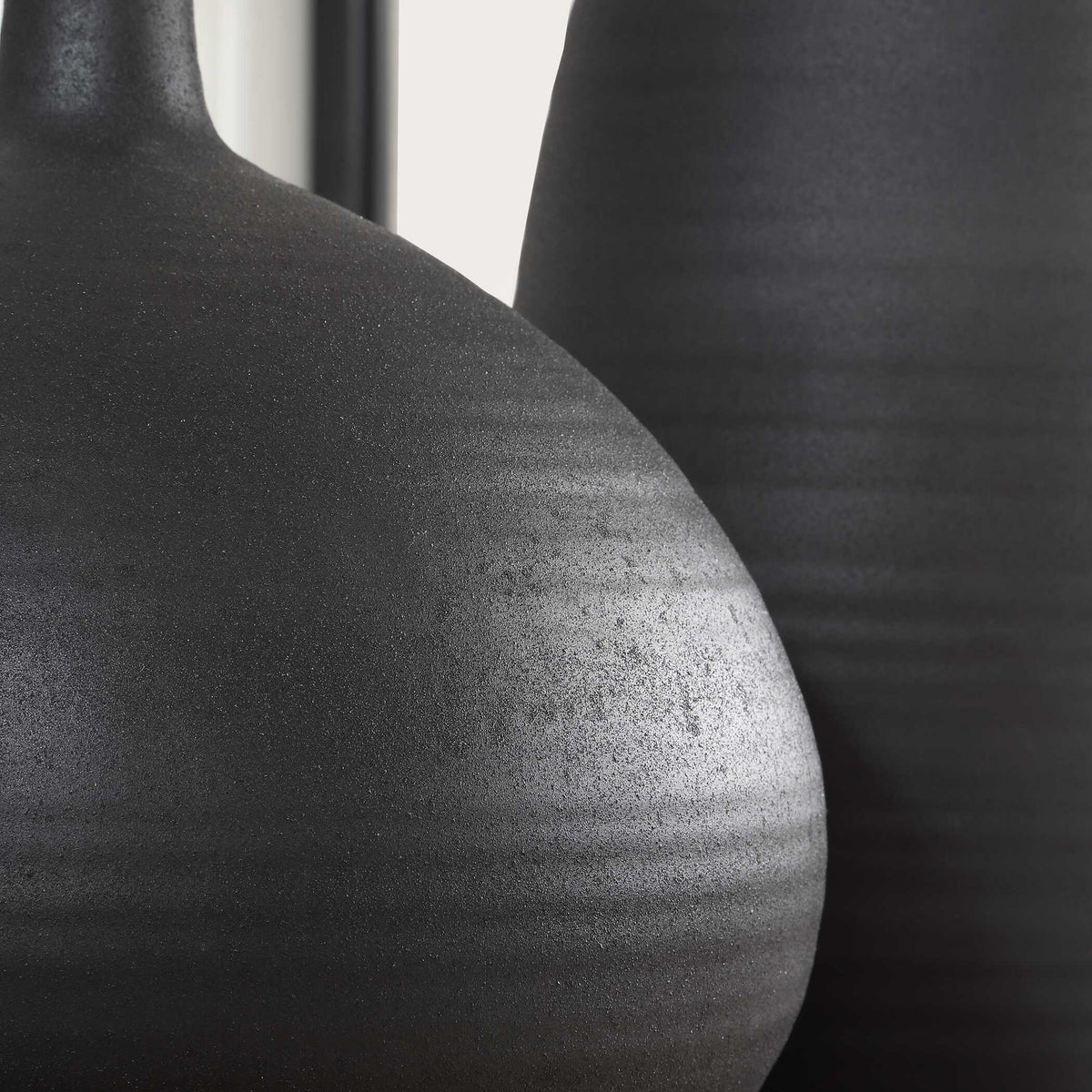 Bower - Vases Set of 2 - Black