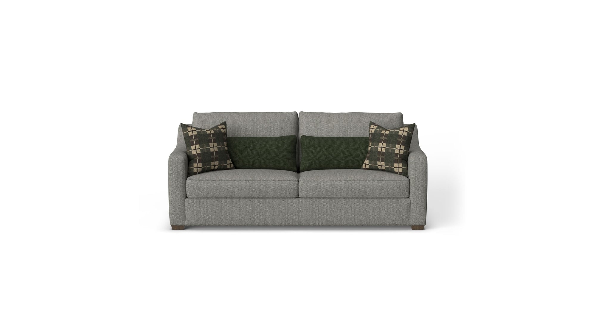 Milo - Fabric Two- Fabric Cushion Sofa