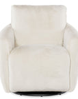 CC - Bonnie Swivel Chair With Power Footrest - White