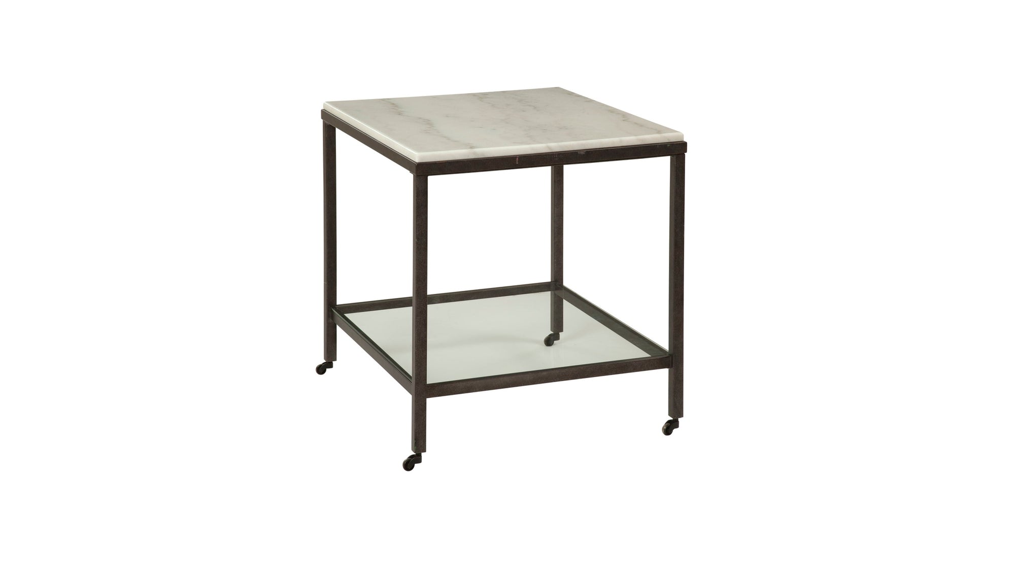 Whitman - Square End Table - White
