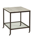 Whitman - Square End Table - White