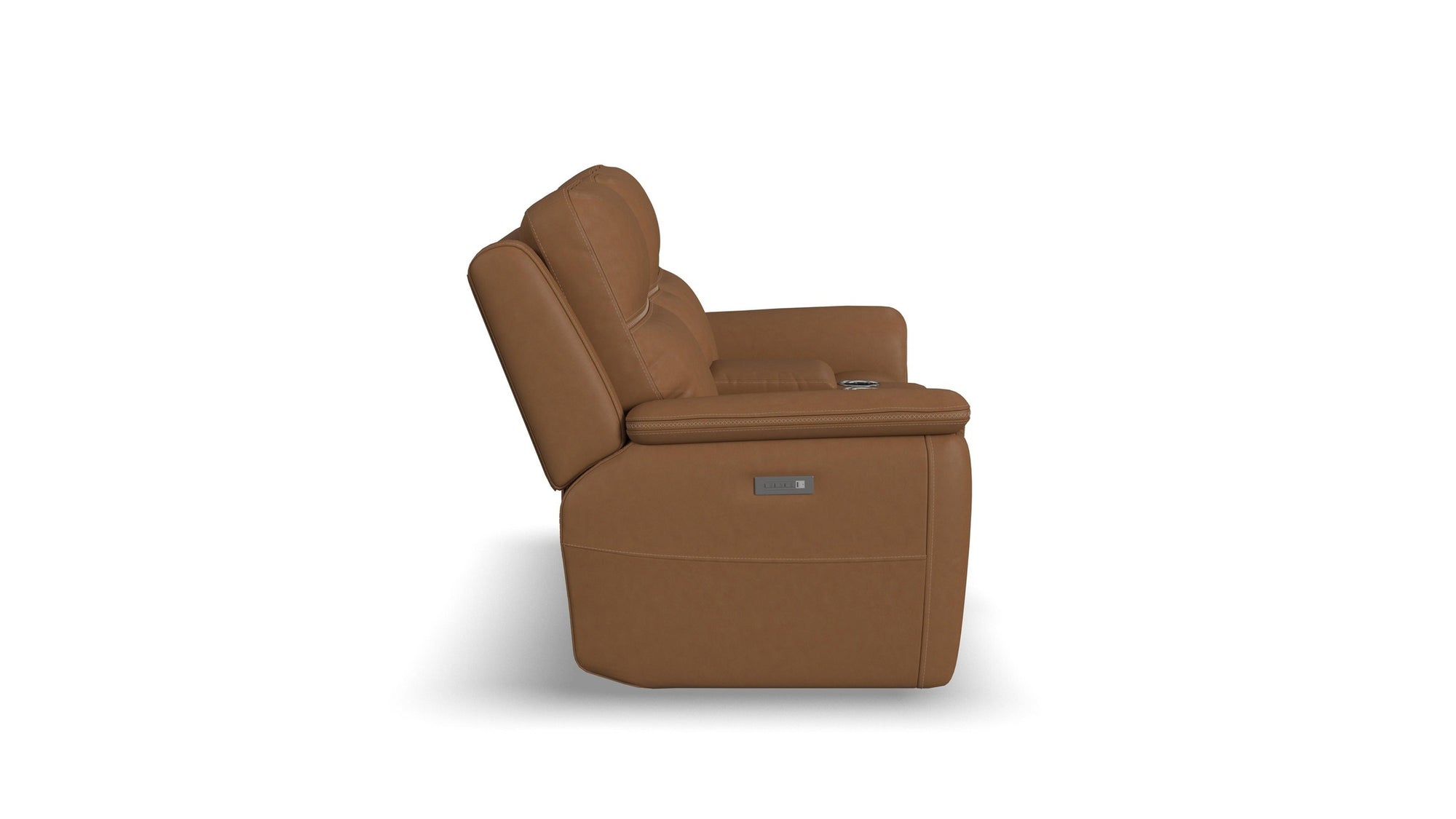 Sawyer - Power Reclining Loveseat With Console, Power Headrests, Lumbar