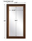 Matheson - Rectangular Mirror - Walnut