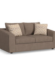Chevy - Fabric Loveseat - Brown