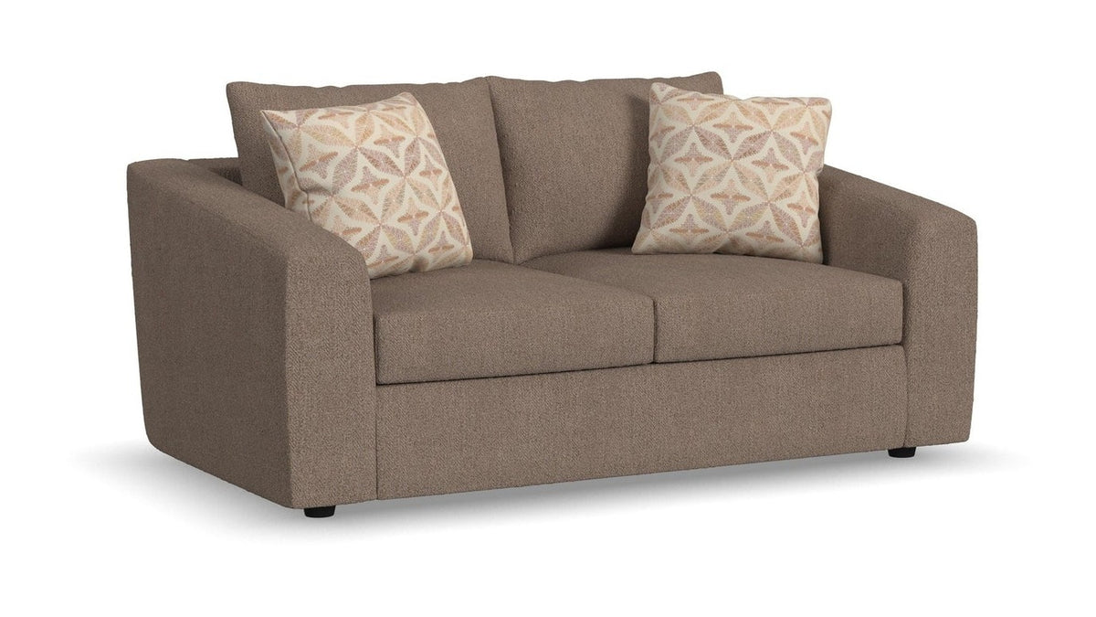 Chevy - Fabric Loveseat - Brown