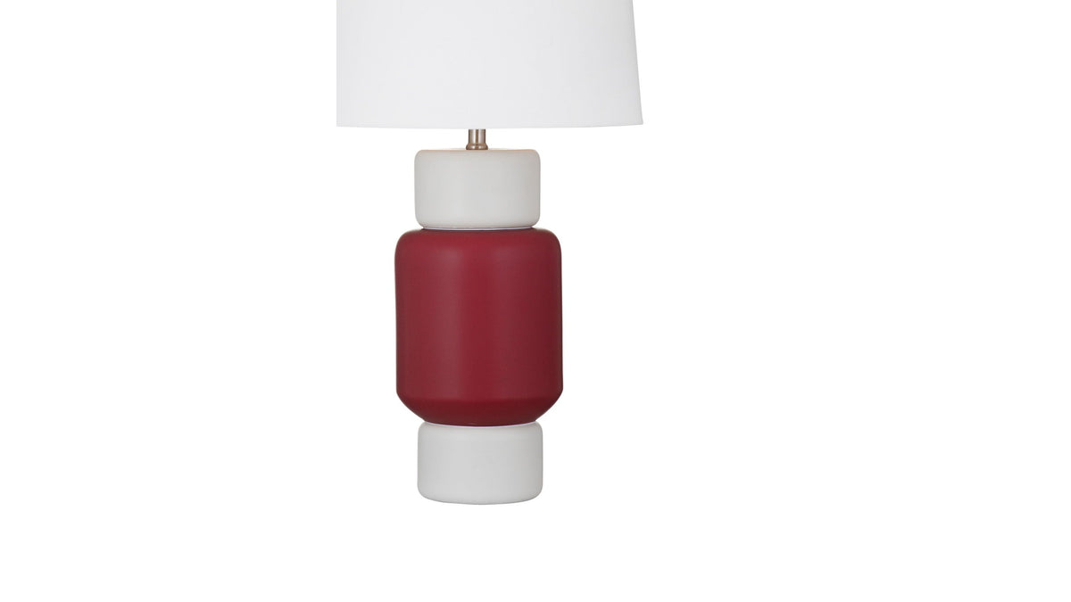 Chiclet - Table Lamp - Red