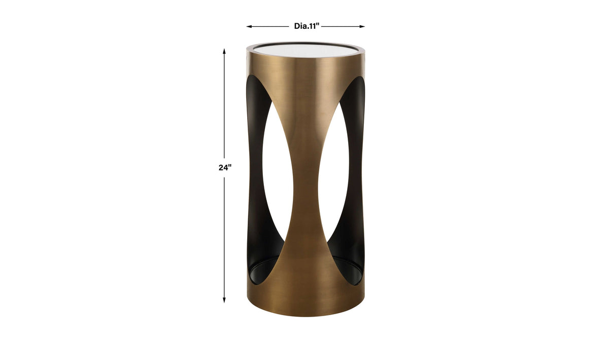 Achilles - Brass Drink Table