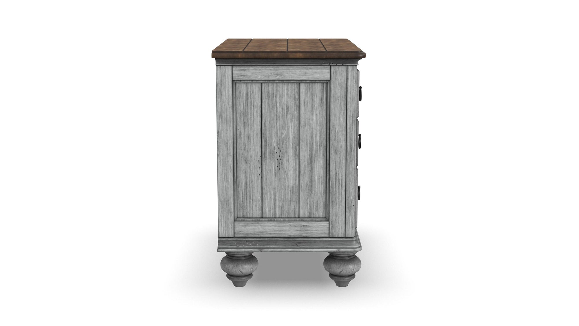 Plymouth - Nightstand - Gray