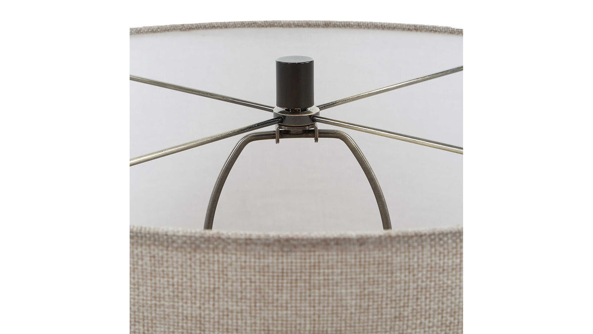 Barat - Ceramic Table Lamp - White