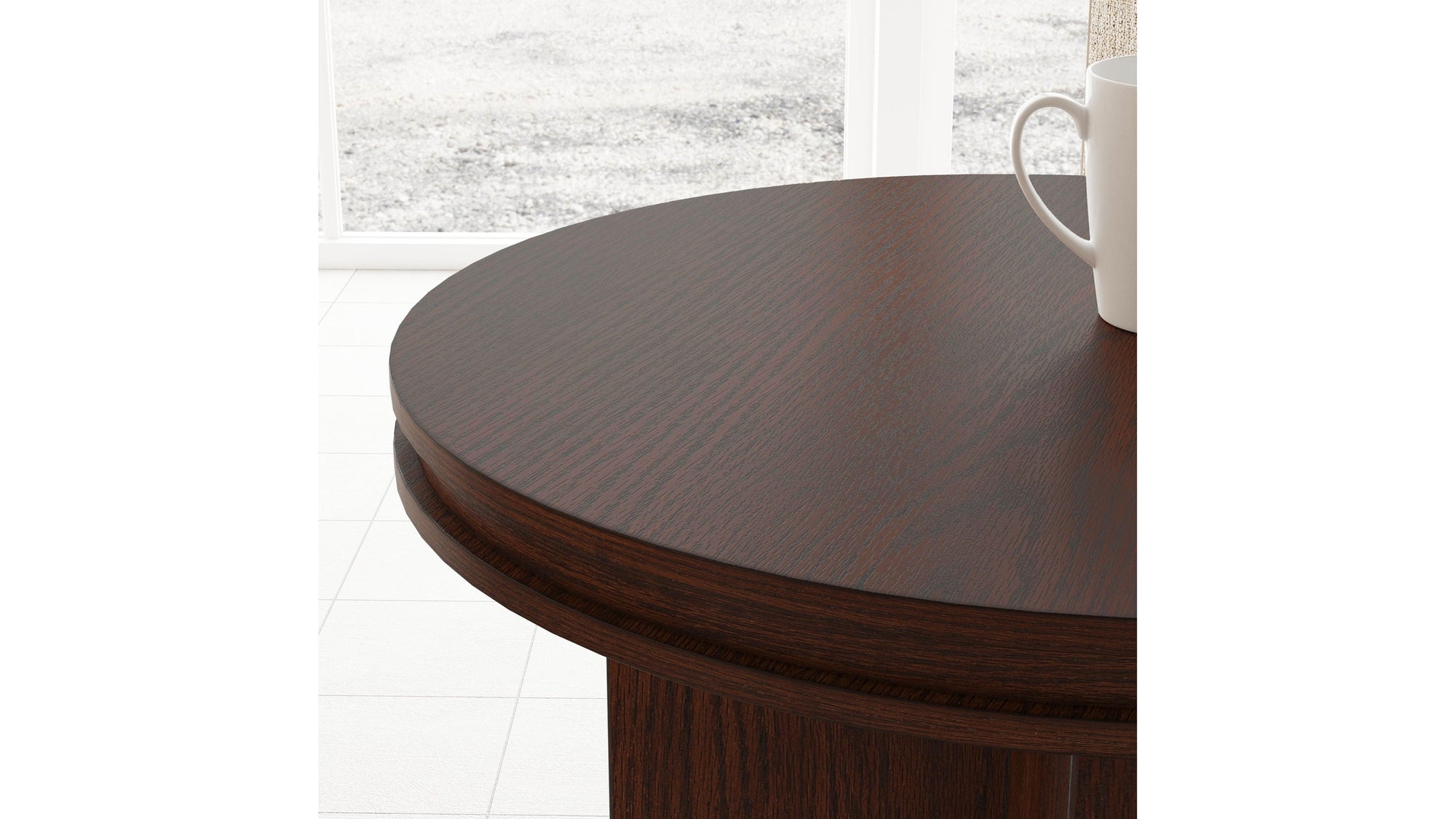 Waterfall - Round Coffee Table
