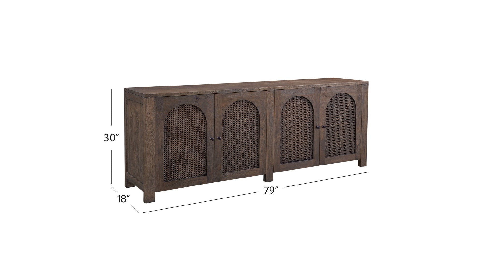 Walsh - Server - Dark Brown