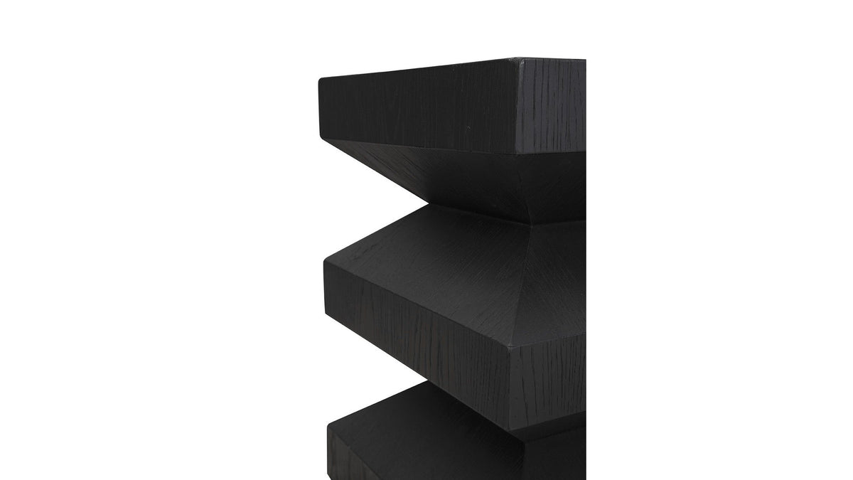 Plato's - End Table - Black