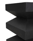 Plato's - End Table - Black