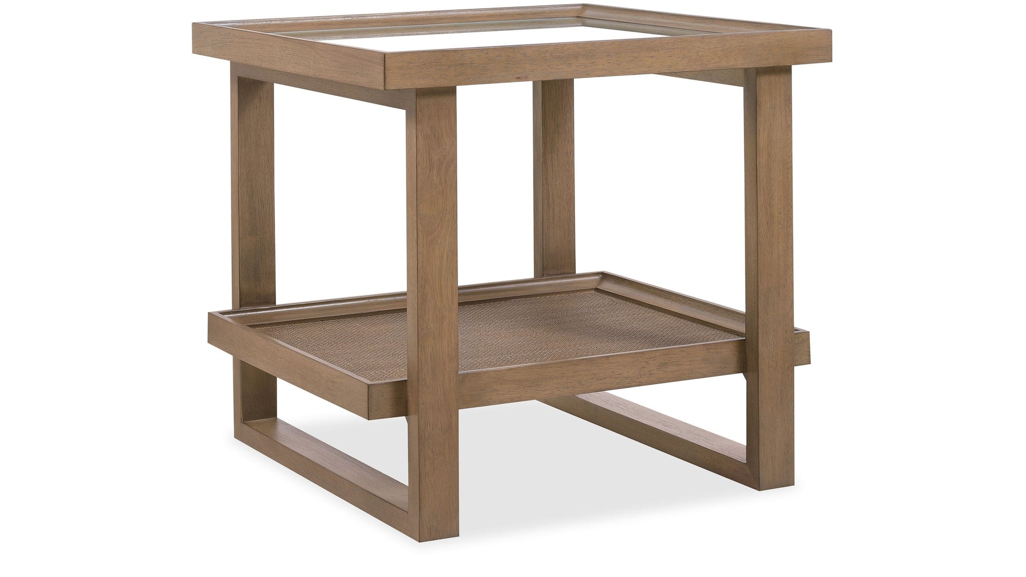 Sonnet - Rectangular End Table - Gray