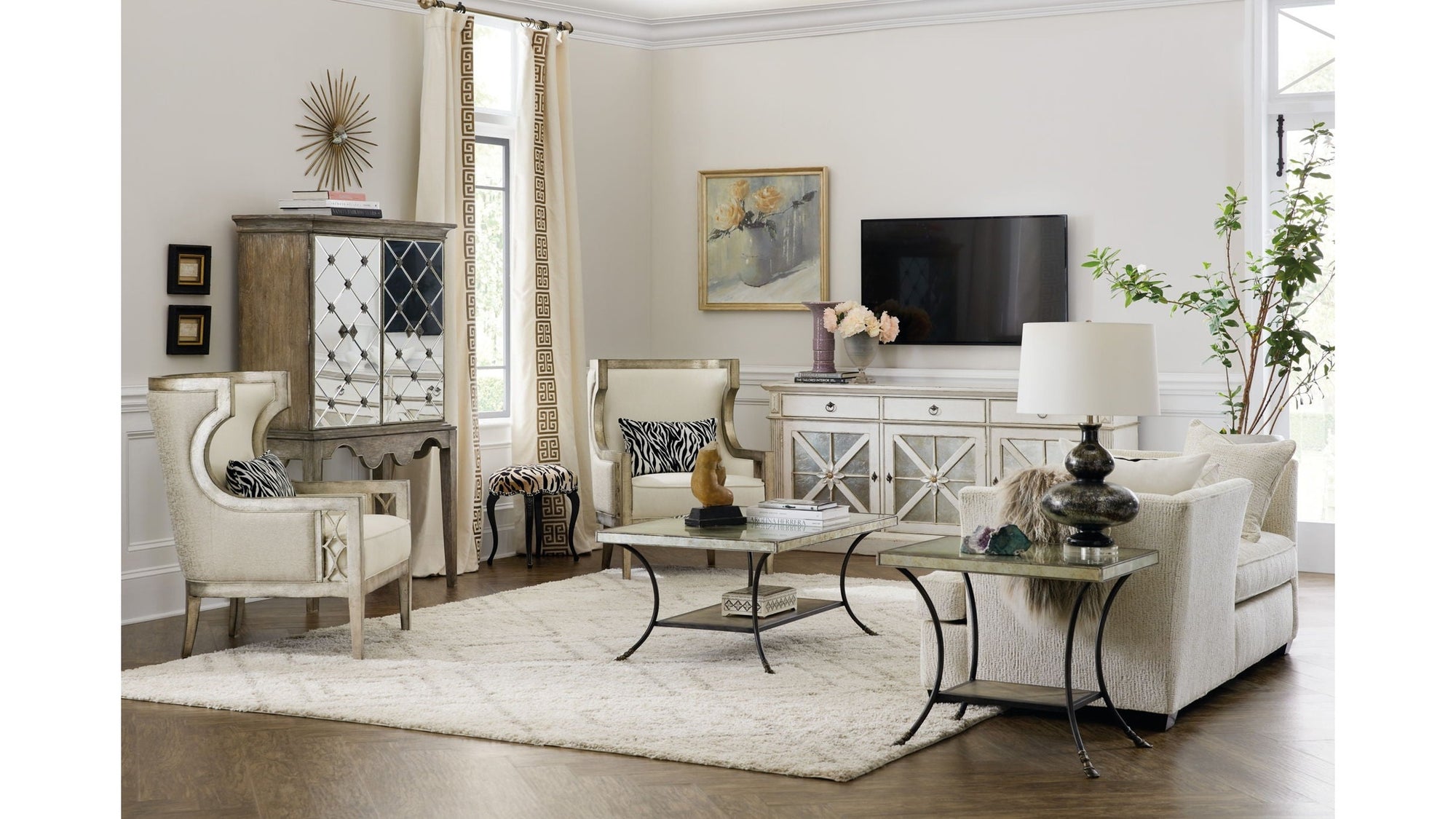 Sanctuary 2 - Debutant Wing Chair - Beige