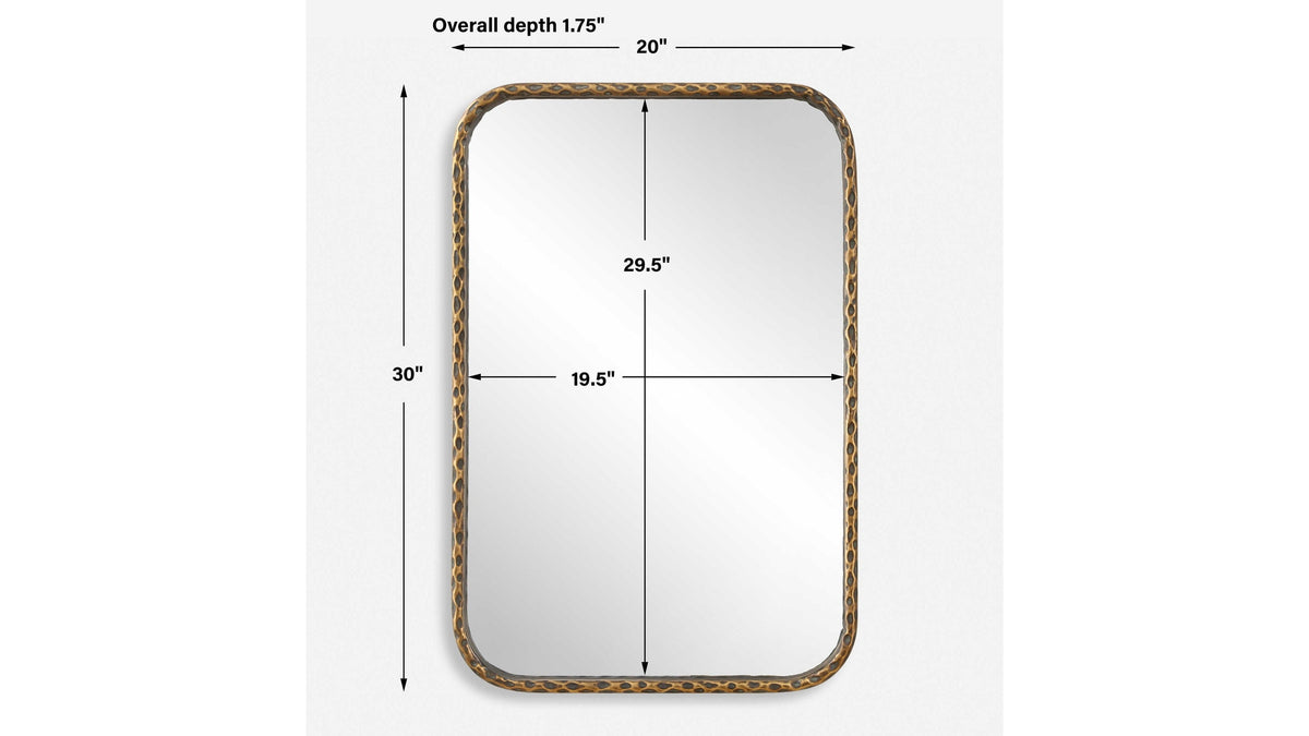 A Little Knotty - Bronze Vanity Mirror