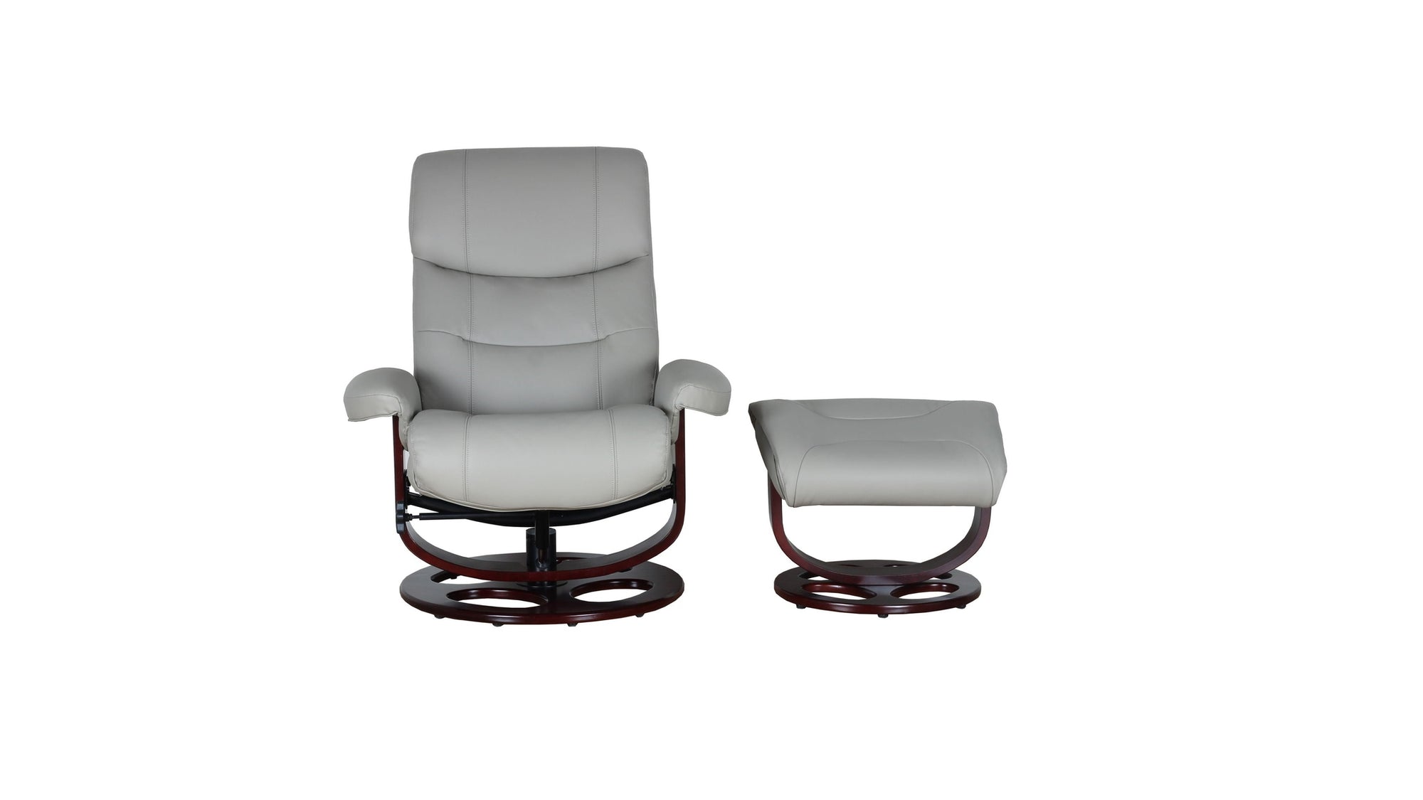 Dawson - Swivel Pedestal Recliner And Ottoman
