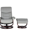 Dawson - Swivel Pedestal Recliner And Ottoman