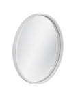Cyprus - Wall Mirror - Glossy White