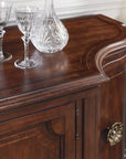 Charleston - Four-Door Buffet - Dark Brown