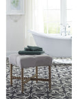 Tufted - Stool - Light Brown