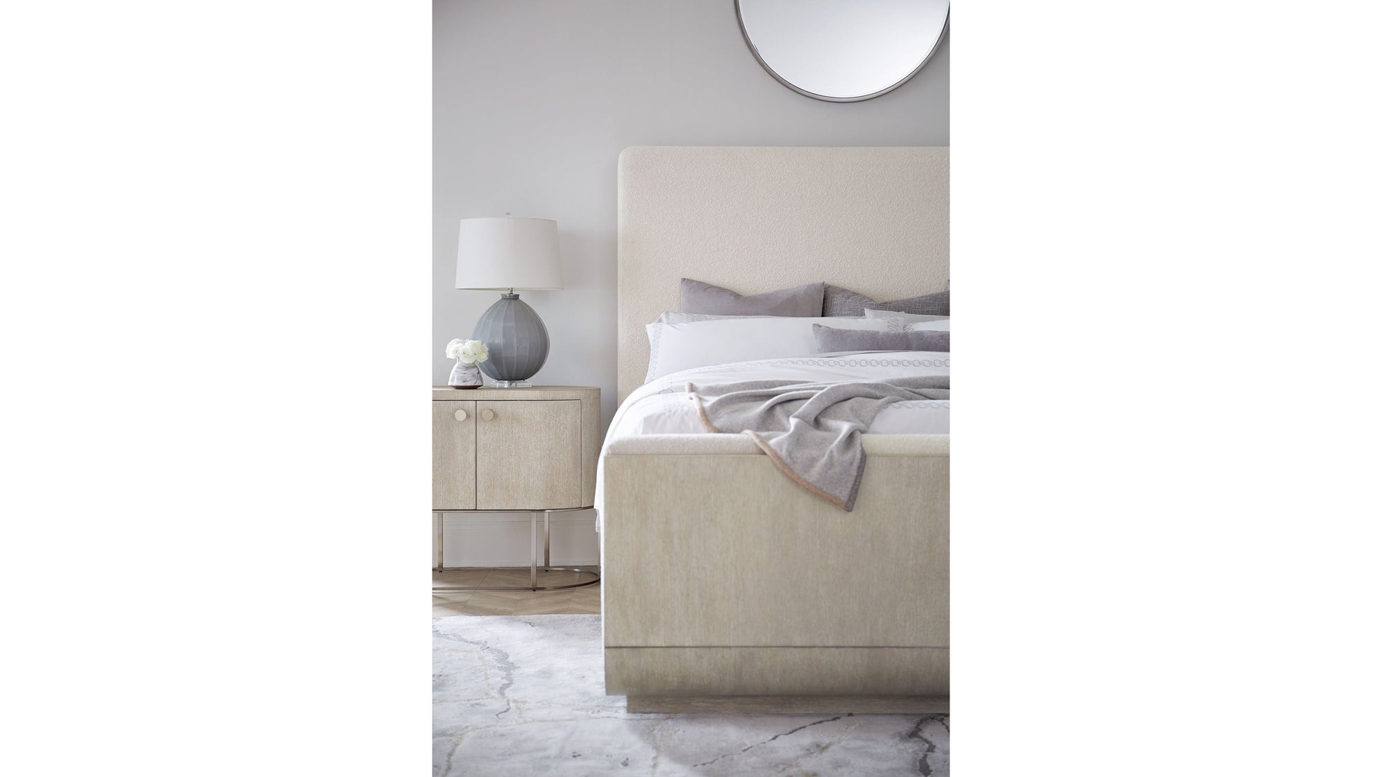 Modern Mood - Upholstered Panel Bed