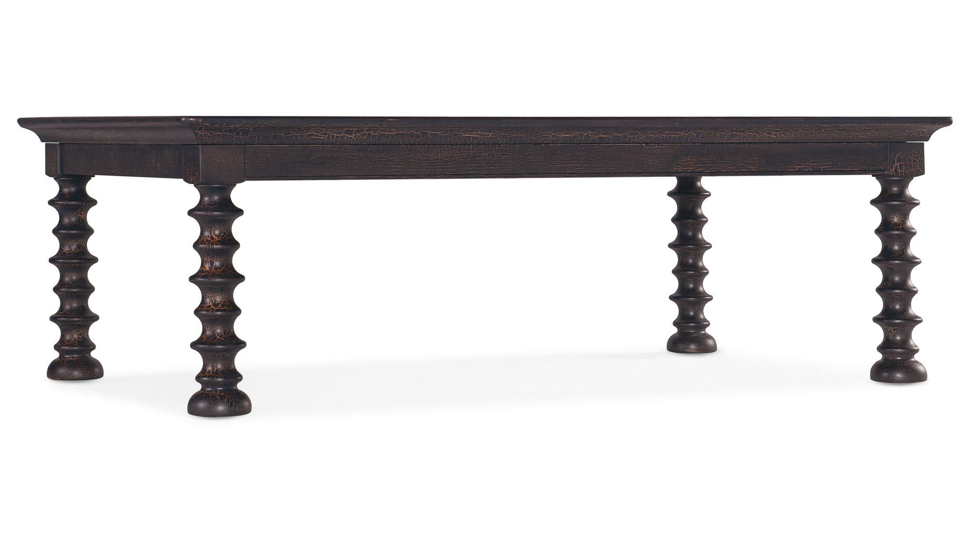 Big Sky - Turned Leg Cocktail Table - Black