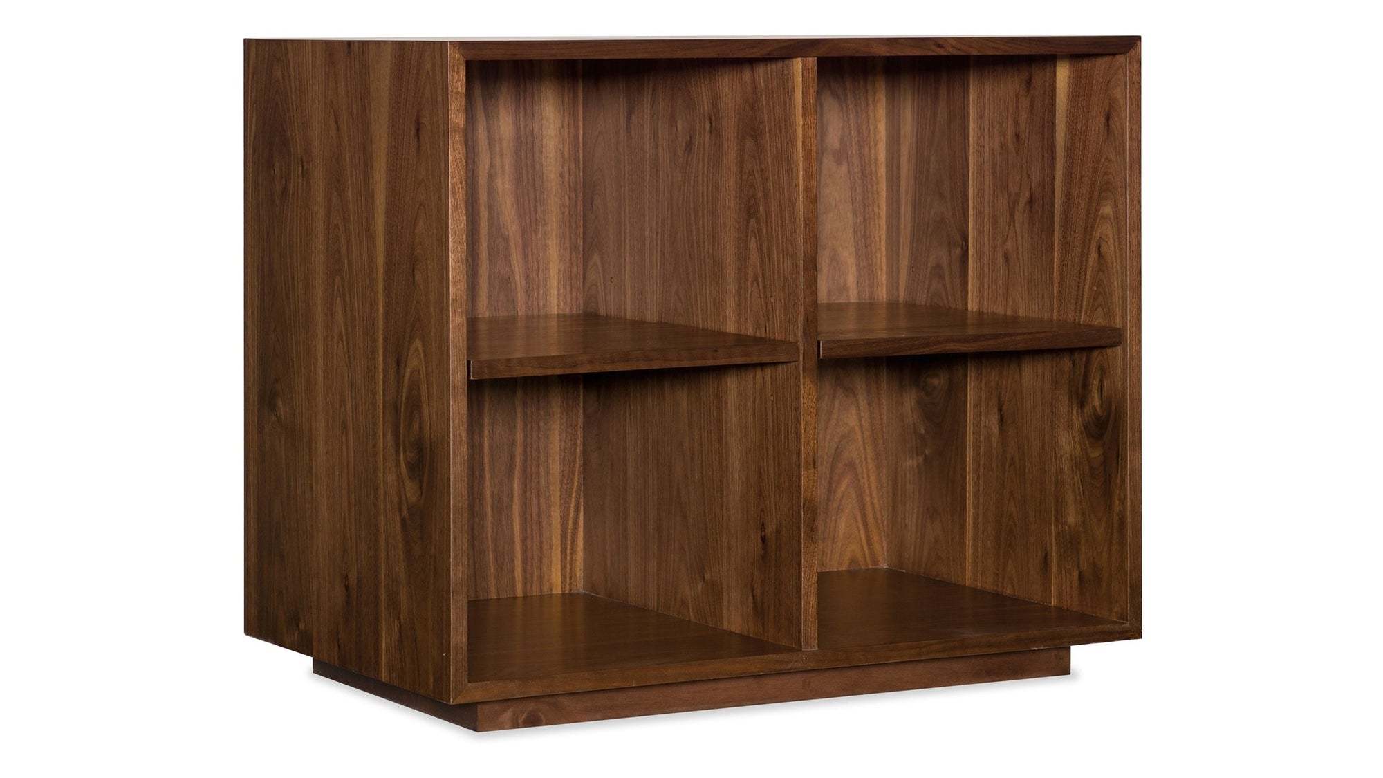 Elon - Bunching Short Bookcase - Dark Brown