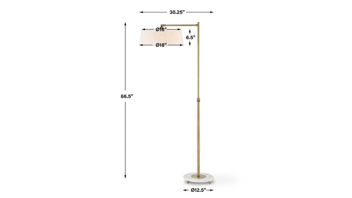 Branch Out - Brass Floor Lamp