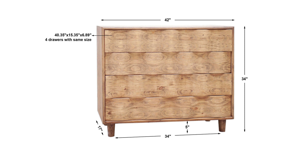 Crawford - Light Oak Accent Chest - Light Brown