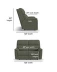 Porter - Power Reclining Loveseat With Power Headrest & Lumbar