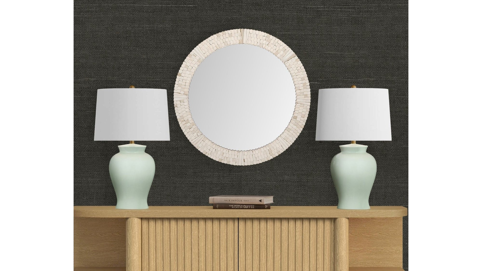 Getty - Wall Mirror - Cream