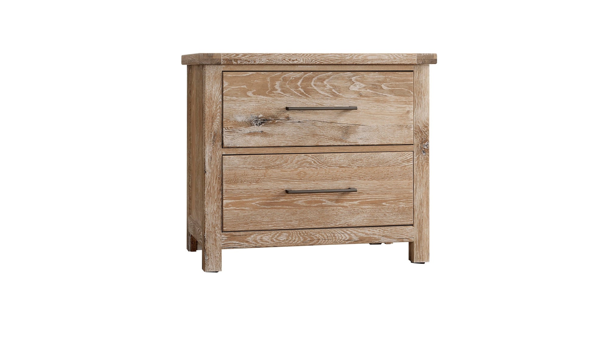 Dovetail - 2-Drawer Nightstand - Sun Bleached White
