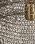 Sigh - Woven Brass 1 Light Pendant - Brass